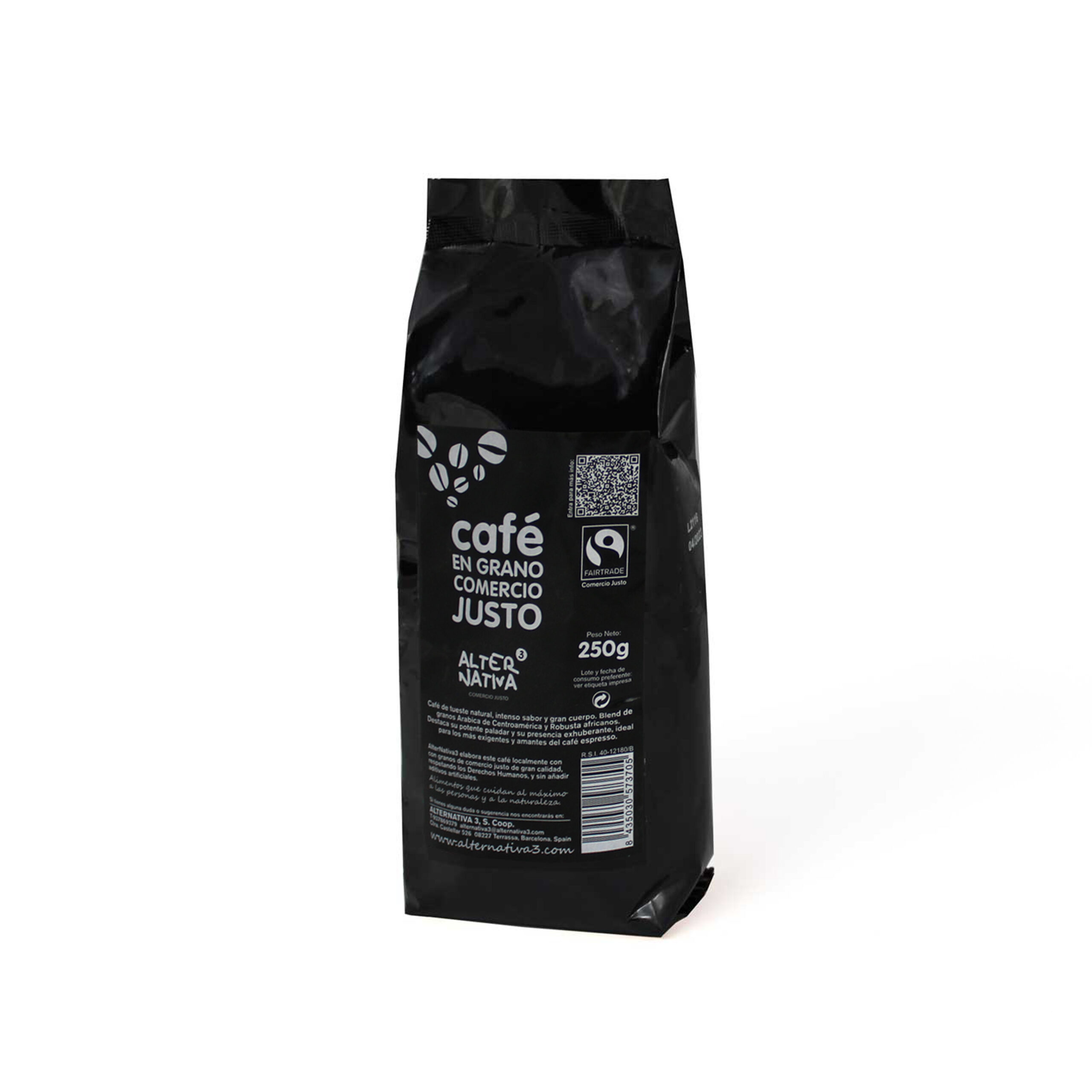 Café Descafeinado molido Bio Fairtrade 250g - AlterNativa3