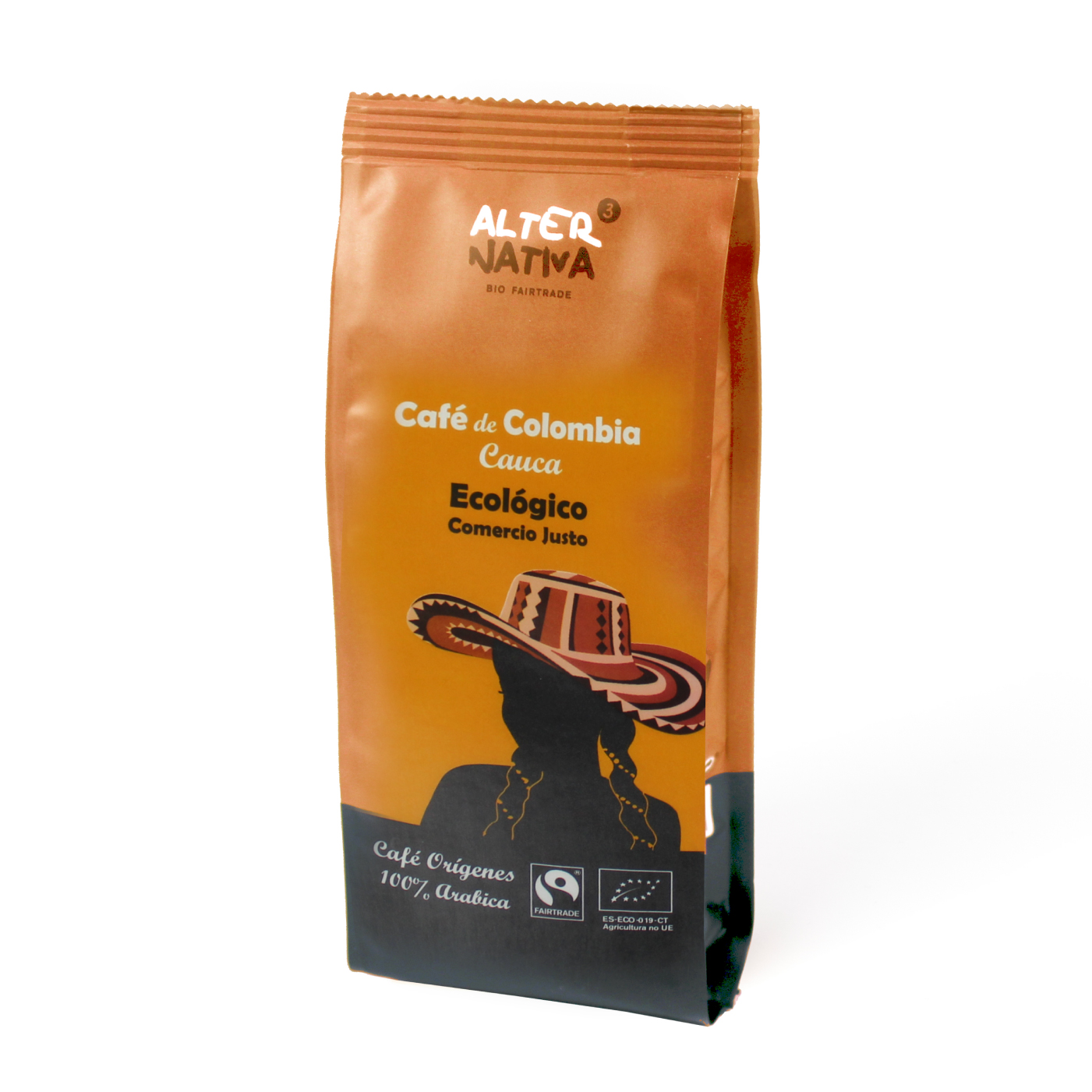café molido natural 100 % arábica Colombia