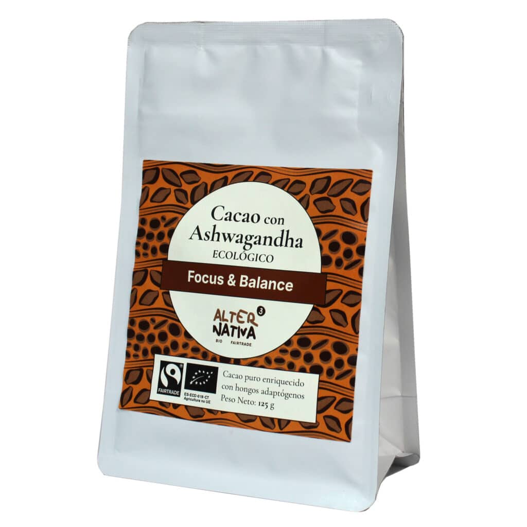Cacao con Ashwagandha BIO-FT. 125g