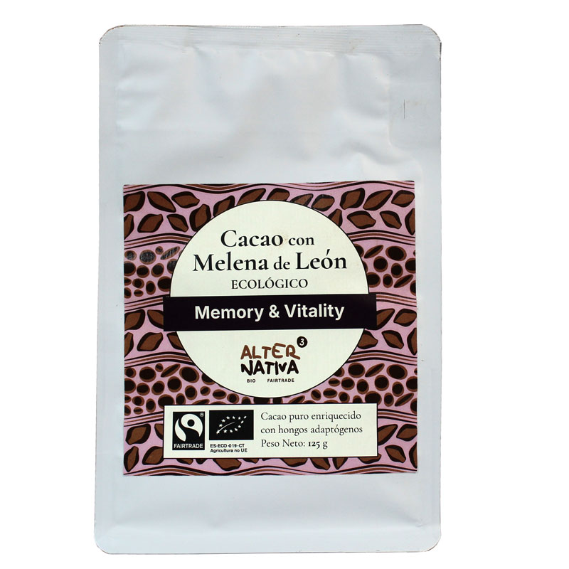 Cacao con Melena de León BIO-FT. 125g