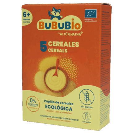 Papilla 5 cereals organic