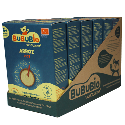 Paquet econòmic de farinetes d'arròs ecològiques sense gluten