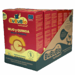 Paquet econòmic de farinetes de mill i quinoa ecològiques sense gluten