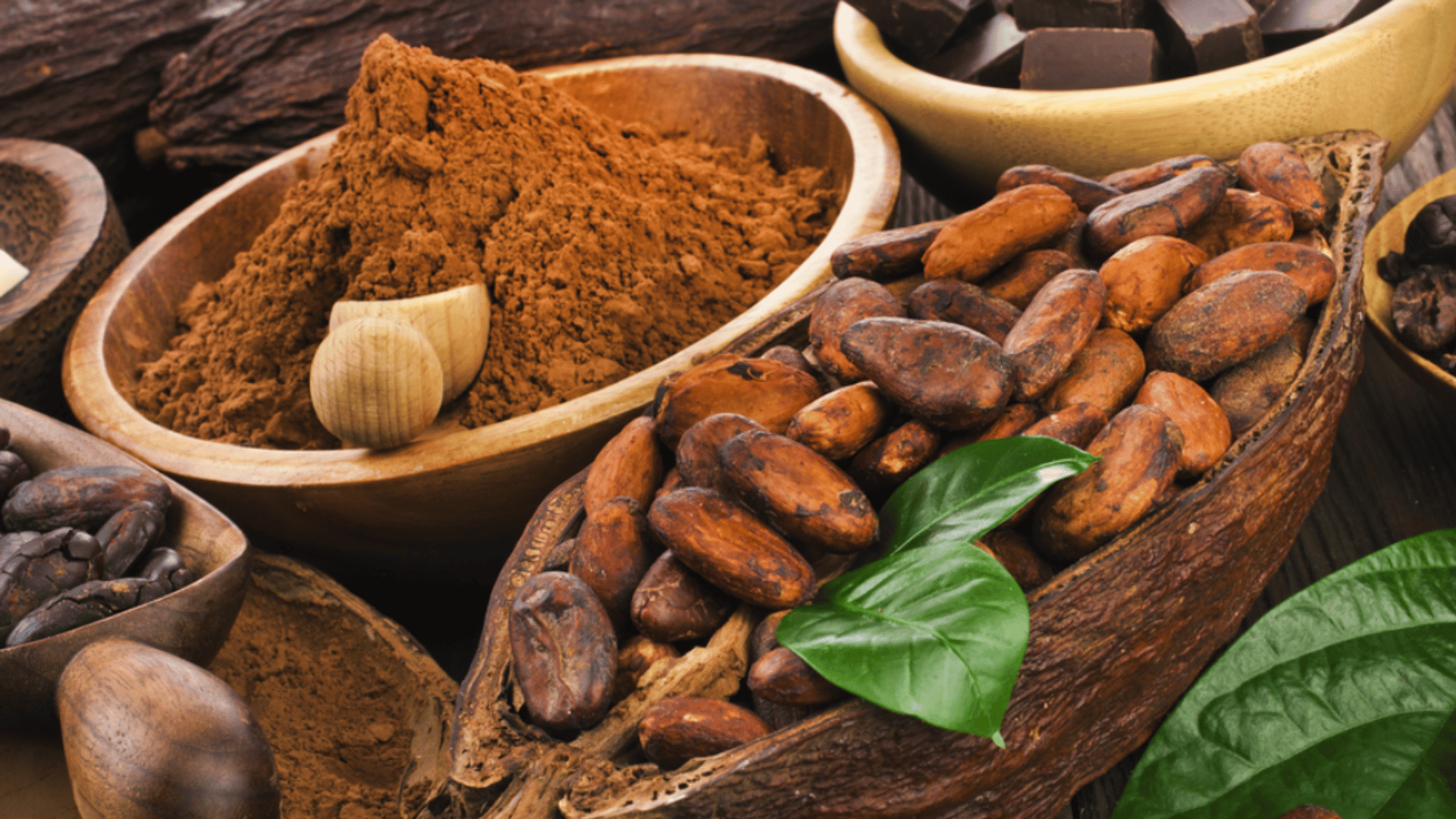 Del cacao al chocolate listo para comprar