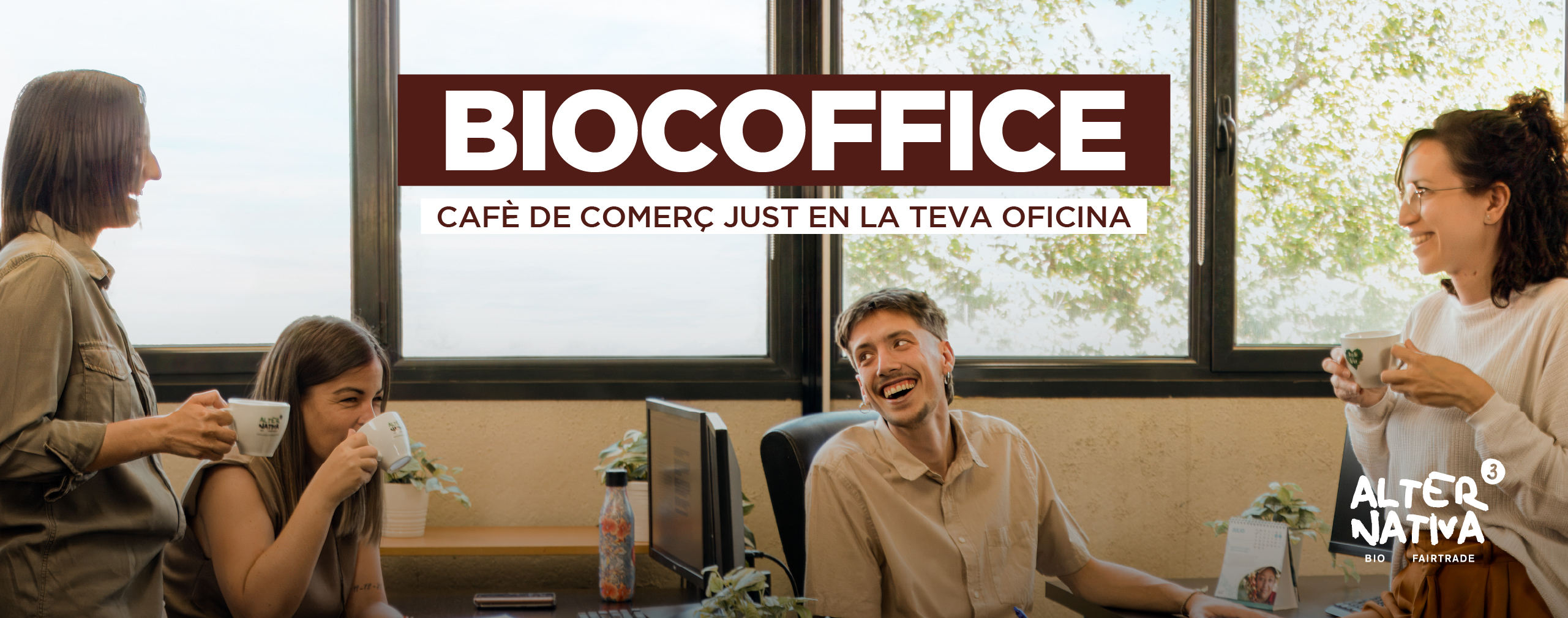 Biocoffice, cafè de comerç just en la teva oficina