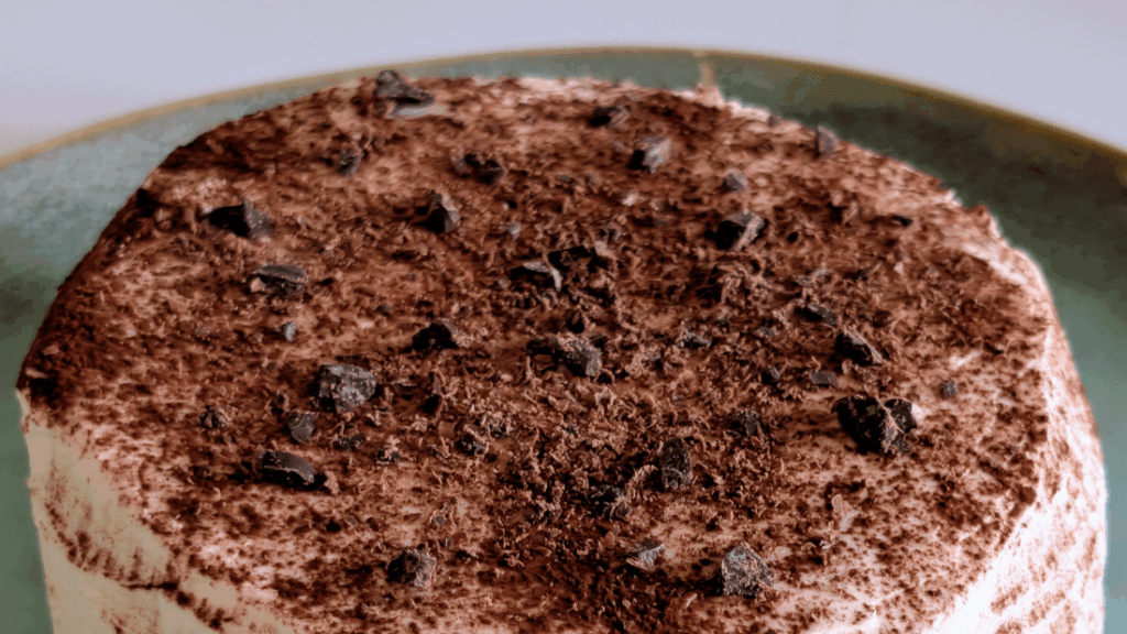 Pa de pessic estil tiramisú ràpid al microones