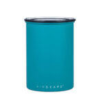 Airscape turquoise coffee container 500g