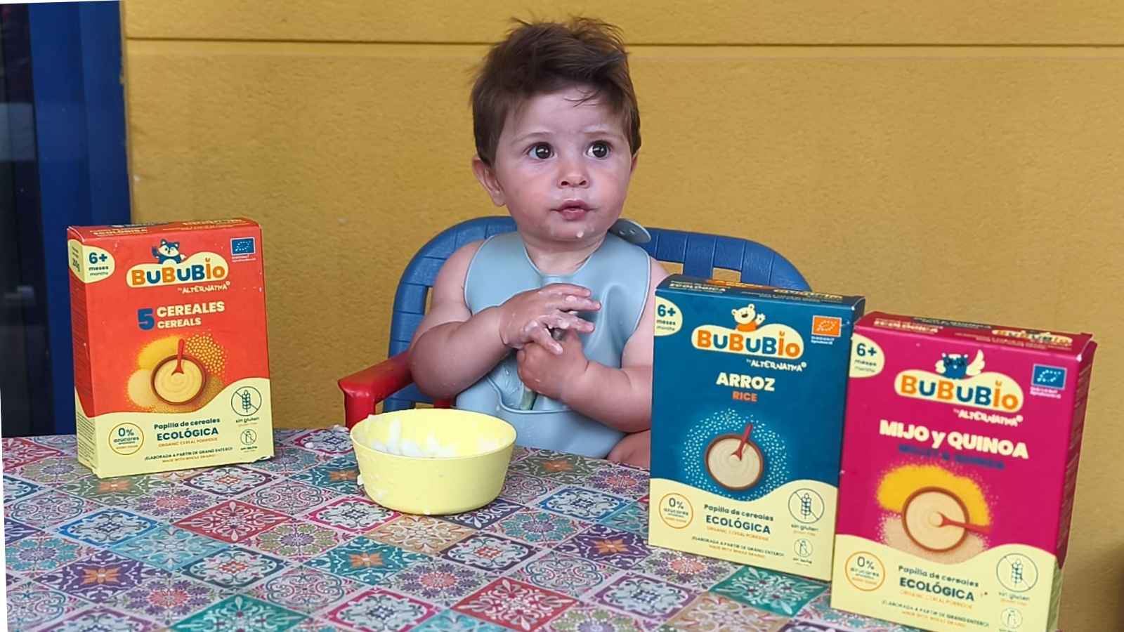 Papillas ecológicas BuBuBio: alimentación sana desde el primer bocado