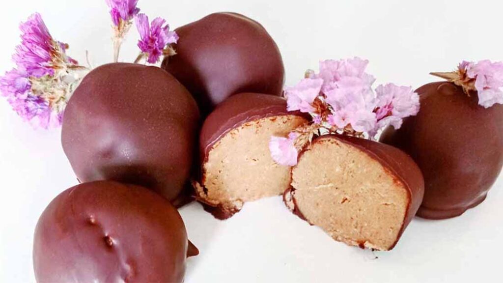 bolas crudas masa galleta