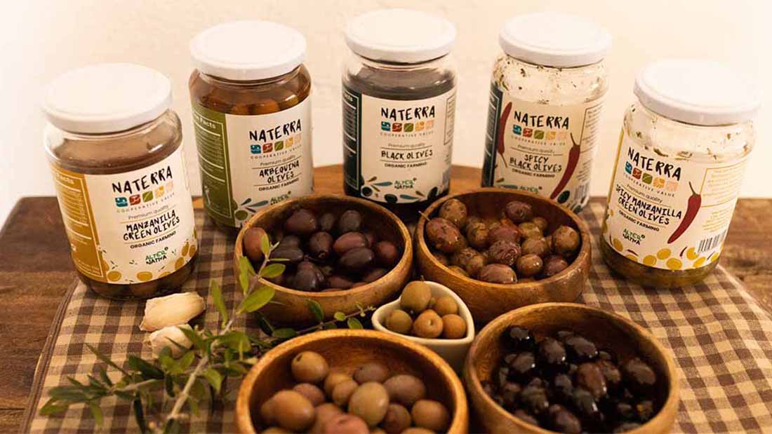 Productes de Naterra, la nova marca d'Alternativa3