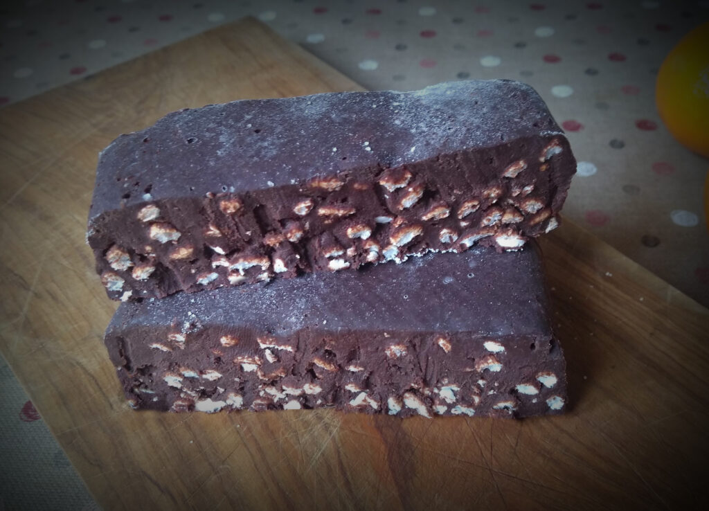 torró de xocolata vegà