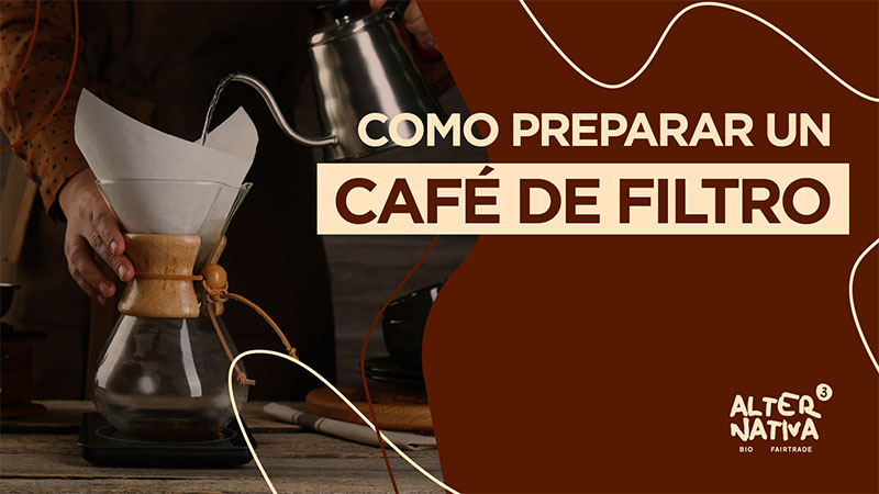 como preparar un café de filtro